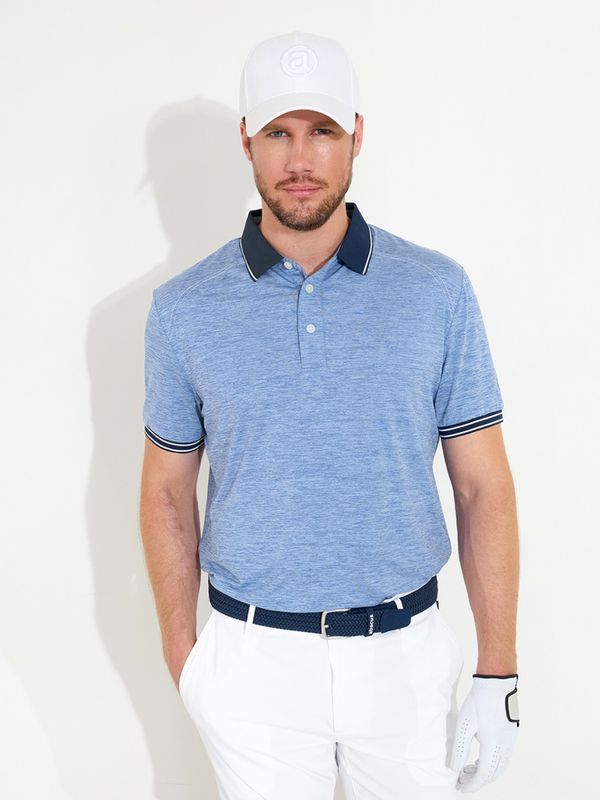 Abacus - Spey drycool polo (Horizon Blue)