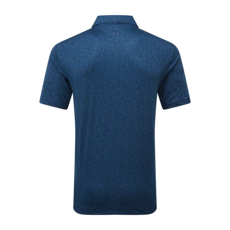 FJ - Painted Floral Lisle Navy (TGK)
